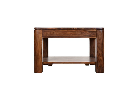 Kolonialny stolik kawowy z litego drewna BA-08-50P