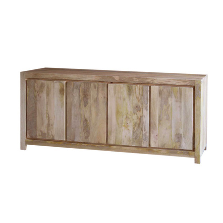 Duża nowoczesna komoda z drewna Mango NR-04-MN