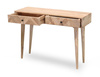 Konsola toaletka drewniana w skandynawskim stylu, konsola mango naturalne , jodełka , konsola drewniana PQ-PR02-MN