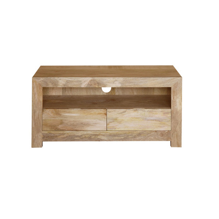 Mała szafka RTV z drewna Mango VR-18-MN