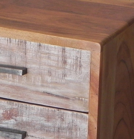 Skandynawska szafka nocna z drewna Akacji BR-10