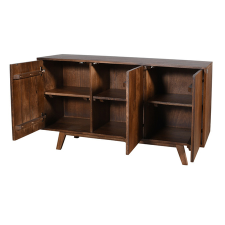 Nowoczesna komoda trzydrzwiowa z drewna Mango ST-06-MWL