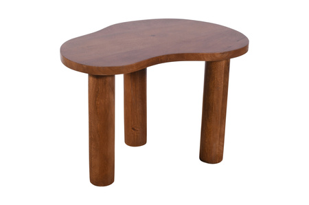 Stolik kawowy / pomocniczy mango orzech włoski 60x40x45 cm RM-05-MWL