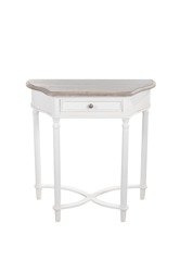 Biała konsola z szufladką PR-SH033