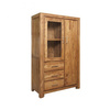 Kolonialna witryna z litego drewna MOD-108-TP