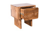 Szafka nocna loft z szufladą 50x40x55 cm – drewno mango karmelowe, nowoczesny design HG-05-CR