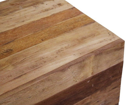 Rustykalna komoda trzydrzwiowa ze starego drewna CTR-137562-OLD