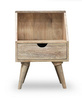 Drewniana szafka nocna z szufladą OSLO-ST15