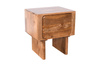 Szafka nocna loft z szufladą 50x40x55 cm – drewno mango karmelowe, nowoczesny design HG-05-CR