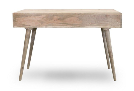 Skandynawskie biurko z naturalnego drewna OSLO-ST21-MN
