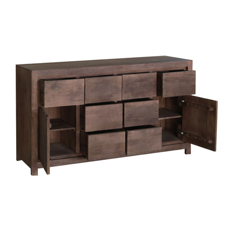 Prosta komoda z szufladami Mango orzech włoski NR-05-MWL