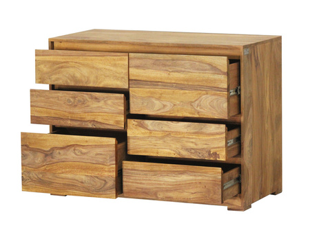 Klasyczna, drewniana komoda z szufladami CO-01-TP