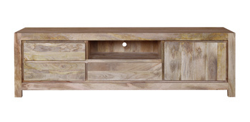 Szafka RTV z drewniana , mango NR-02-MN