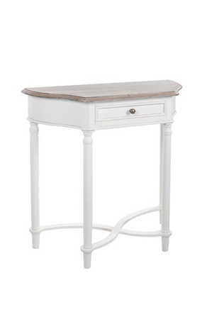 Biała konsola z szufladką PR-SH033