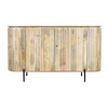 Drewniana komoda Mango z lamelowymi frontami HS-02-MN