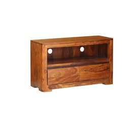 Drewniana szafka RTV z szufladami i półką BA-02-50P