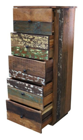 Rustykalna komoda z szufladami RST-SBP110-RC