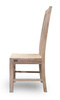 Krzesło drewniane z oparciem z lameli UD-24-MN