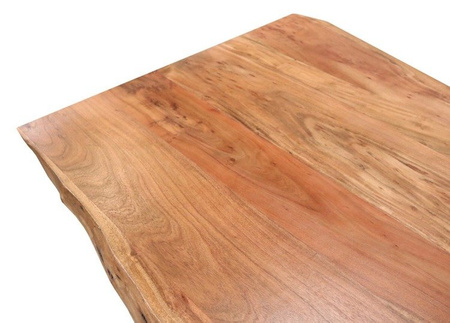 Drewniany stół z metalowym stelażem 100x210x76 TABLE-X-210