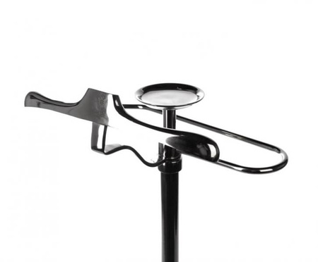 Kamerdyner, wieszak garderobiany niklowany , styl NEW YORK