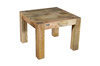 Kwadratowy stolik kawowy z drewna Mango NA-05-MN