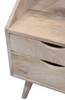 Szafka nocna z naturalnego drewna OSLO-ST12-MN