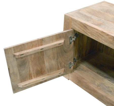 Minimalistyczna szafka RTV z szafką i półką ML-14-MN