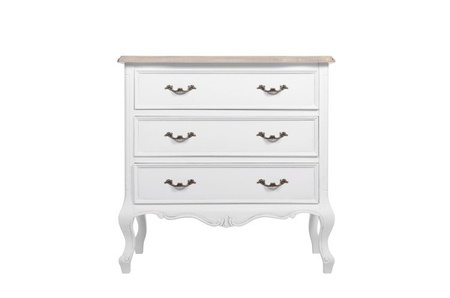 Komoda z szufladami w stylu shabby chic LY-14B523