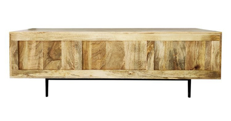 Nowoczesna szafka RTV z metalowymi nogami KP-02-MN