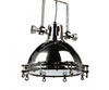 Lampa wisząca, niklowana, loft, industrialna