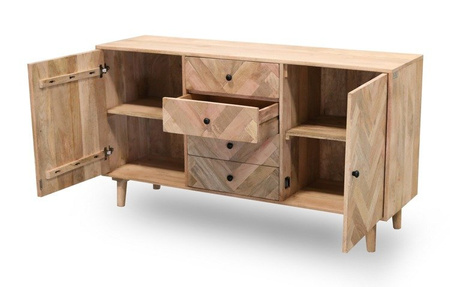 Skandynawska komoda w jodełkę PQ-PR08-MN