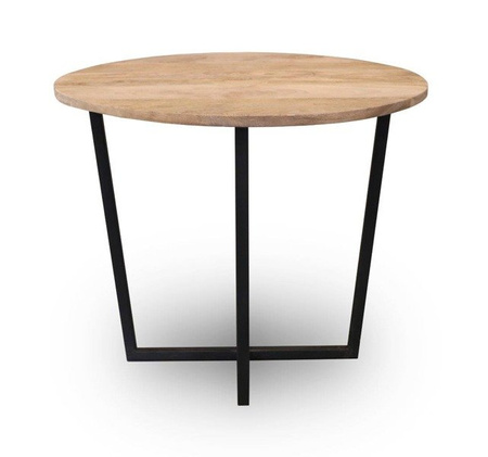 Stolik kawowy okrągły loft , stolik kawowy industrialny