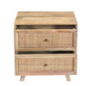 Rattanowa szafka nocna z szufladami GR-01-MN