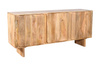 Komoda trzydrzwiowa z mango 165 cm naturalna HG-03-MN