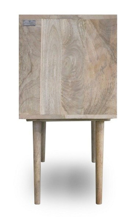 Skandynawska szafka RTV na wysokich nóżkach OSLO-ST06-MN