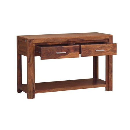 Kolonialna konsola z szufladami i półką MOD-126-50P