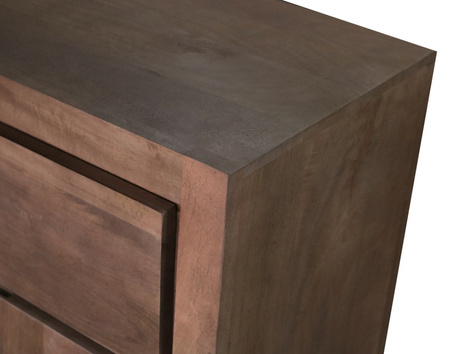 Prosta komoda z szufladami Mango orzech włoski NR-05-MWL