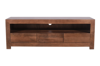 Drewniana szafka RTV z szufladami VR-01-MWL