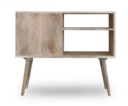 Skandynawska szafka RTV na wysokich nóżkach OSLO-ST06-MN