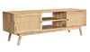 Rattanowa szafka RTV w stylu boho GR-04-MN