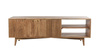 Drewniana szafka RTV z falowanymi frontami ANK-3