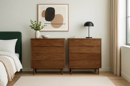 Minimalistyczna komoda z szufladami FT-07-MWL
