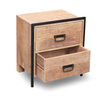 Loftowa szafka nocna z szufladami SH-20-MN