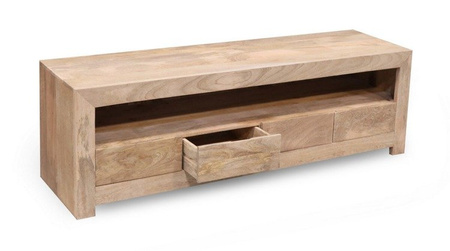 Duża szafka RTV z drewna z szufladami VR-23-MN