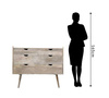 Skandynawska komoda z szufladami OSLO-ST10-MN