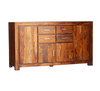 Duża komoda drewniana w stylu kolonialnym MOD-123-50P