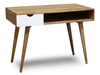 Drewniane biurko z szufladą OSLO-ST20-W