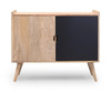 Skandynawska szafka z półkami OSLO-ST03-B