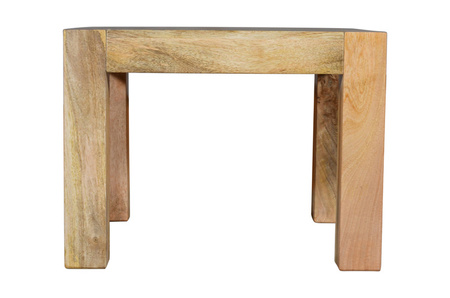 Kwadratowy stolik kawowy z drewna Mango NA-05-MN