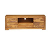 Drewniana szafka RTV z szufladą i szafkami BA-01-TP 